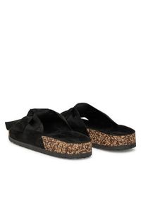 DeeZee Klapki E998-1 Czarny. Kolor: czarny. Materiał: materiał #5