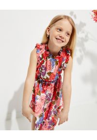 ZIMMERMANN KIDS - Sukienka w kwiaty Poppy Flip 2-10 lat. Kolor: czerwony. Wzór: kwiaty. Sezon: lato. Typ sukienki: proste #3