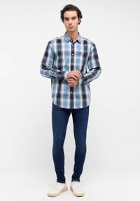 Męskie Spodnie Jeansowe Mustang Style Atlanta Super Skinny Denim Blue 1016305 5000 903 #5