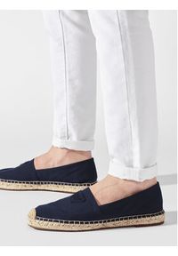 Emporio Armani Espadryle XVSS03 XN742 N151 Granatowy. Kolor: niebieski. Materiał: materiał