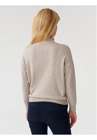 Tatuum Sweter Navi T2318.097 Beżowy Regular Fit. Kolor: beżowy. Materiał: wiskoza #5