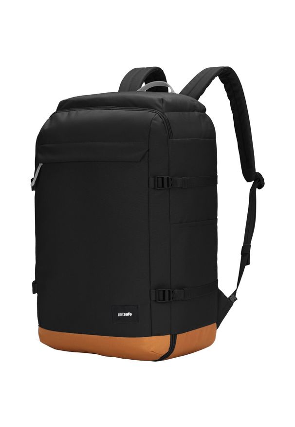 Plecak Pacsafe GO 44 L Carry-on Backpack - jet black. Kolor: czarny