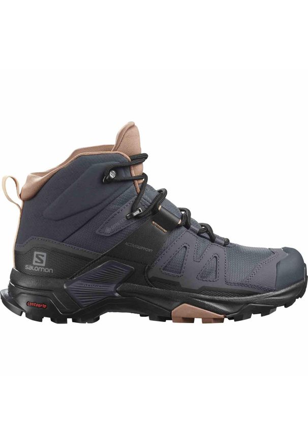 salomon - Buty turystyczne damskie Shoes X Ultra 4 Mid GTX W. Kolor: czarny. Szerokość cholewki: normalna. Styl: sportowy