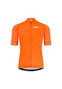 KEADA SPORTS - Męska koszulka kolarska z krótkim rękawem – Pomarańczowa. Kolor: pomarańczowy. Długość rękawa: krótki rękaw. Długość: krótkie. Sport: kolarstwo