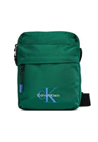 Calvin Klein Saszetka Bold Reporter LV04D3421G Zielony. Kolor: zielony. Materiał: materiał #5