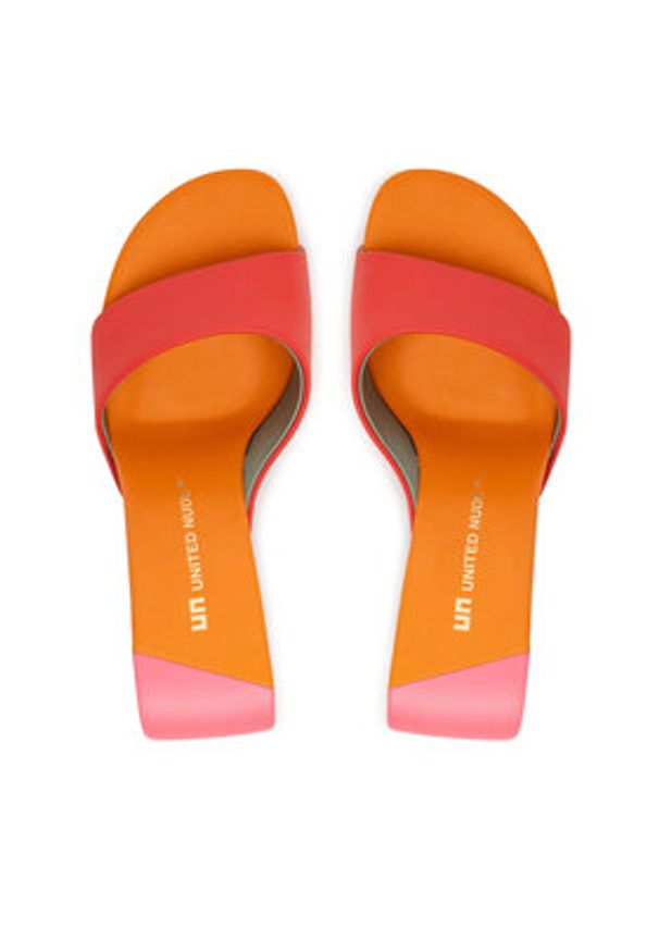 United Nude Klapki Mobius Hi 1000197616 Kolorowy. Materiał: skóra. Wzór: kolorowy