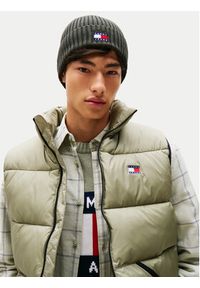 Tommy Jeans Czapka Heritage Core AM0AM13669 Zielony. Kolor: zielony. Materiał: materiał, bawełna