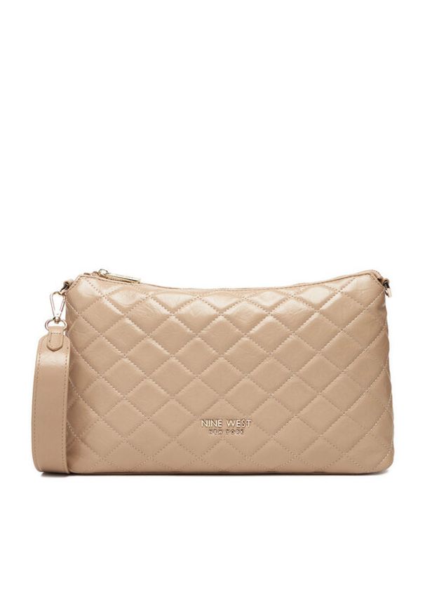 Nine West Torebka CEO-AGATHA-LA482-3035 Beżowy. Kolor: beżowy