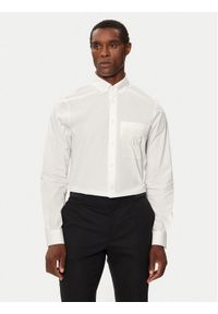 Armani Exchange Koszula 6DZC21 ZN2VZ 1116 Écru Slim Fit. Materiał: bawełna #1