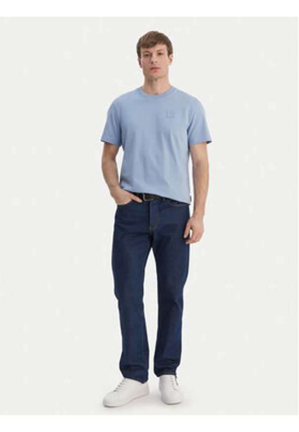 JOOP! Jeans T-Shirt JJJ-Lei 30101979 Błękitny Regular Fit. Kolor: niebieski. Materiał: bawełna