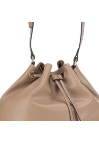 Wittchen - Torebka damska. Kolor: beżowy. Materiał: skórzane #6