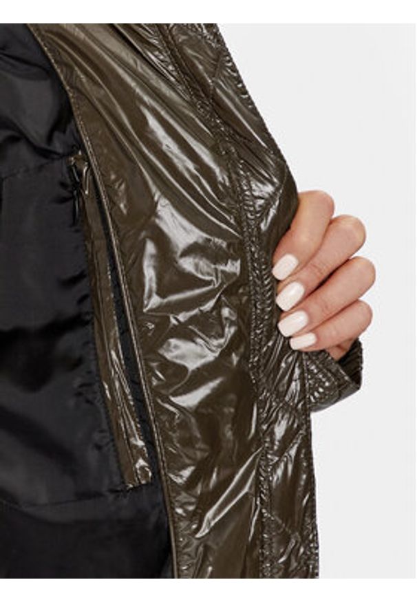 DKNY Sport Kurtka puchowa DP3J8533 Brązowy Regular Fit. Kolor: brązowy. Materiał: syntetyk. Styl: sportowy