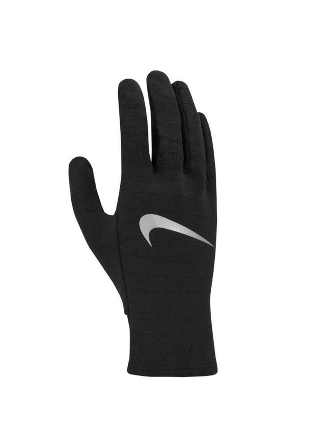 Nike - Rękawice Zimowe Damskie ThermaFit. Kolor: czarny. Sezon: zima. Sport: turystyka piesza