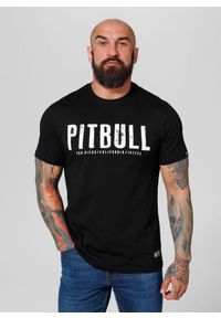 PITBULL - Koszulka bawełniana sportowy t-shirt dla dorosłych Street King. Kolor: wielokolorowy, szary, czarny. Materiał: bawełna