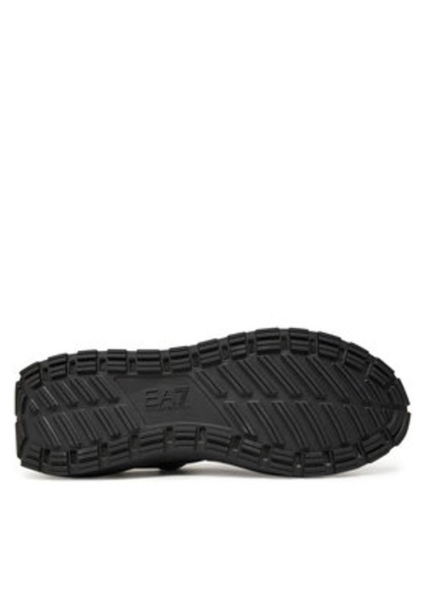 EA7 Emporio Armani Sneakersy X8X186 XK401 U106 Czarny. Kolor: czarny. Materiał: materiał