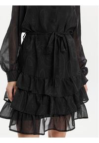 Silvian Heach Sukienka koszulowa PGA22335VE Czarny Regular Fit. Kolor: czarny. Materiał: syntetyk. Typ sukienki: koszulowe #2
