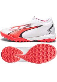 Buty Puma Ultra Match Ll Tt Jr 107516-01 białe białe. Kolor: biały. Materiał: tworzywo sztuczne, dzianina, guma. Szerokość cholewki: normalna. Sport: piłka nożna #5