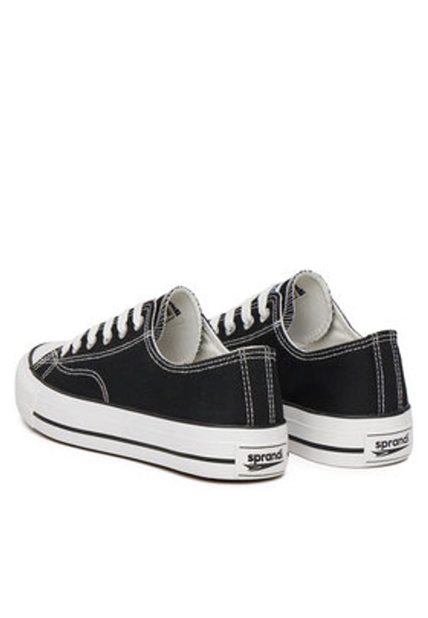 Sprandi Trampki CEO-YL201402 Czarny. Kolor: czarny. Materiał: materiał