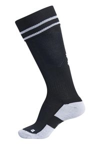 Getry piłkarskie dla dorosłych Hummel Element Football Sock. Kolor: czarny, wielokolorowy, biały. Sport: piłka nożna