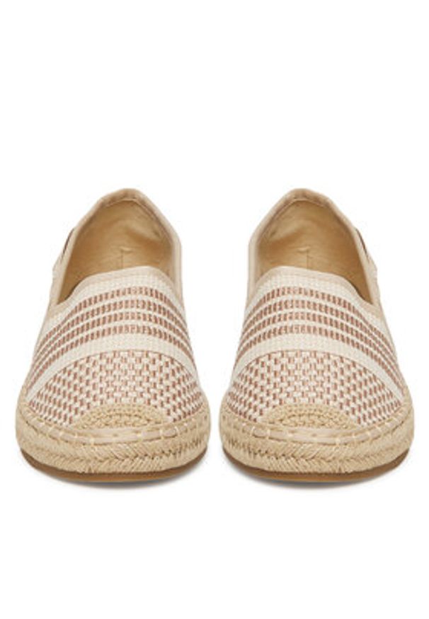 DeeZee Espadryle LE601-139 Beżowy. Kolor: beżowy. Materiał: materiał