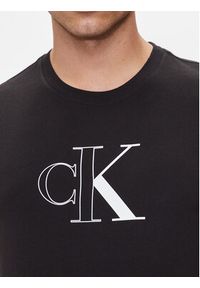 Calvin Klein Jeans T-Shirt Outline Monologo J30J325678 Czarny Slim Fit. Kolor: czarny. Materiał: bawełna #3