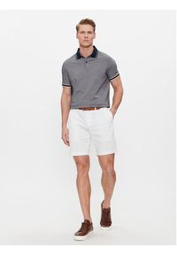 TOMMY HILFIGER - Tommy Hilfiger Polo Monotype Oxford Collar Reg Polo MW0MW34778 Szary Regular Fit. Typ kołnierza: polo. Kolor: szary. Materiał: bawełna #5