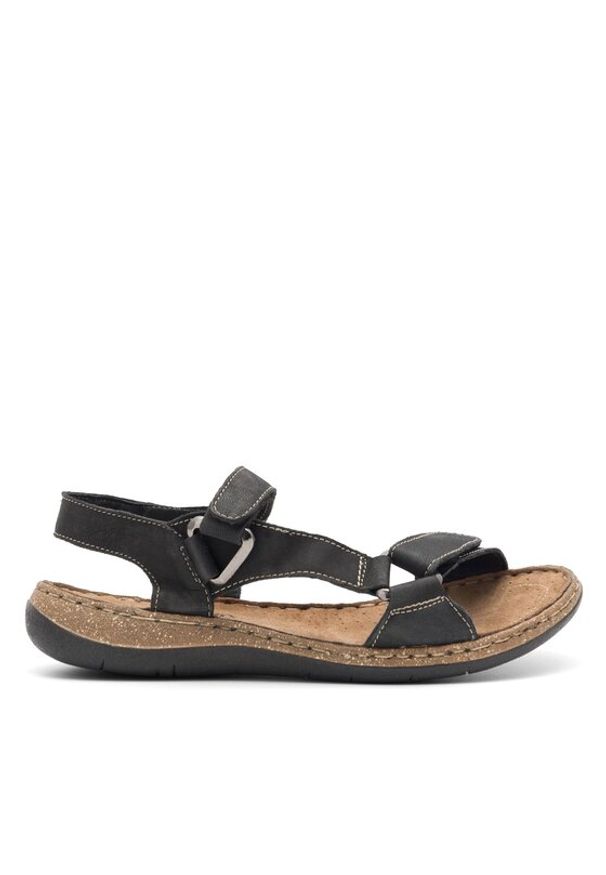 Go Soft Sandały CEO-WI23-4773-05 Czarny. Kolor: czarny. Materiał: skóra