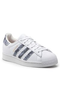 Adidas - Buty adidas Superstar H03414 Ftwwht/Wonste/Goldmt. Kolor: biały. Materiał: skóra. Model: Adidas Superstar #1
