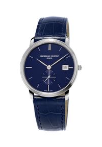 Zegarek Męski FREDERIQUE CONSTANT SLIMLINE FC-245N4S6. Materiał: skóra. Styl: elegancki