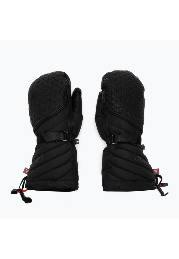 TRANGOWORLD - Lenz Heat Glove 6.0 Fingercap Mitten Women Black. Kolor: czarny. Sezon: zima. Sport: narciarstwo