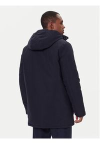 Barbour Parka Winter Beaufort MWB1126NY72 Granatowy Regular Fit. Kolor: niebieski. Materiał: syntetyk #4