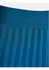 Evoked Vila Spódnica plisowana Masse 14090354 Niebieski Regular Fit. Kolor: niebieski. Materiał: syntetyk