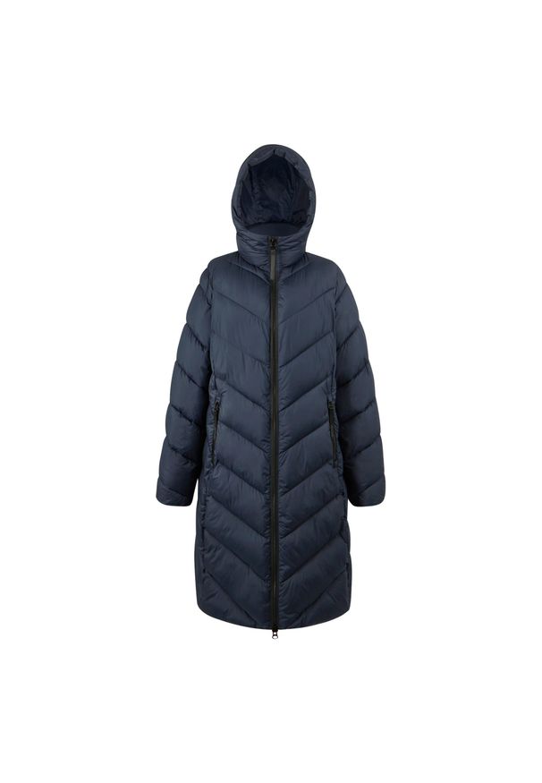 Regatta - Kurtka Ocieplana Damska Anita. Kolor: niebieski. Materiał: puch. Sport: turystyka piesza