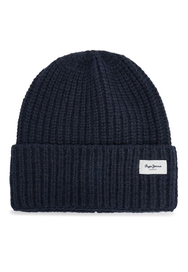 Czapka Pepe Jeans. Kolor: niebieski