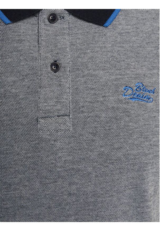 Blend Polo 20716469 Szary Regular Fit. Typ kołnierza: polo. Kolor: szary. Materiał: bawełna
