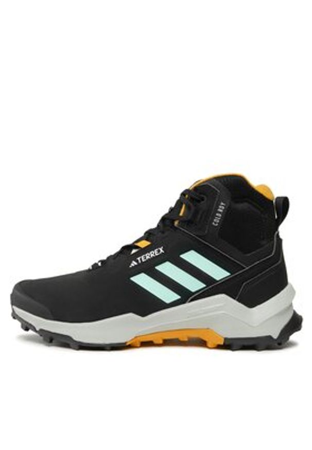 Adidas - adidas Trekkingi Terrex AX4 Mid Beta COLD.RDY IF7433 Czarny. Kolor: czarny. Materiał: materiał. Model: Adidas Terrex. Sport: turystyka piesza