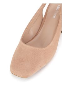 Clara Barson Czółenka LH2002-2 Beżowy. Kolor: beżowy. Materiał: materiał #5