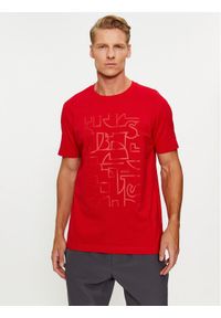 BOSS - Boss T-Shirt Tee 2 50494783 Czerwony Regular Fit. Kolor: czerwony. Materiał: bawełna #1