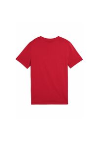 Koszulka Puma Ess No. 1 Logo Tee B, Dzieci. Kolor: czerwony. Materiał: bawełna, materiał