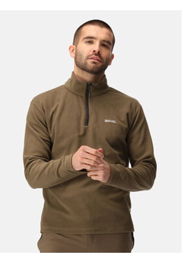 Regatta Polar Thompson RMA021 Zielony Regular Fit. Kolor: zielony. Materiał: syntetyk
