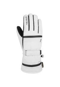 Reusch - Rękawice damskie REUSCH Alison GORE-TEX. Kolor: czarny, biały, wielokolorowy. Technologia: Gore-Tex. Sezon: zima. Sport: narciarstwo