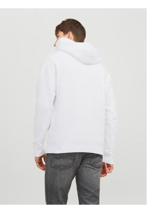 Jack & Jones - Jack&Jones Bluza 12233972 Biały Relaxed Fit. Kolor: biały. Materiał: bawełna, syntetyk