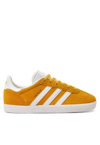 Adidas - adidas Sneakersy Gazelle J IF9803 Żółty. Kolor: żółty. Materiał: skóra, zamsz. Model: Adidas Gazelle #1