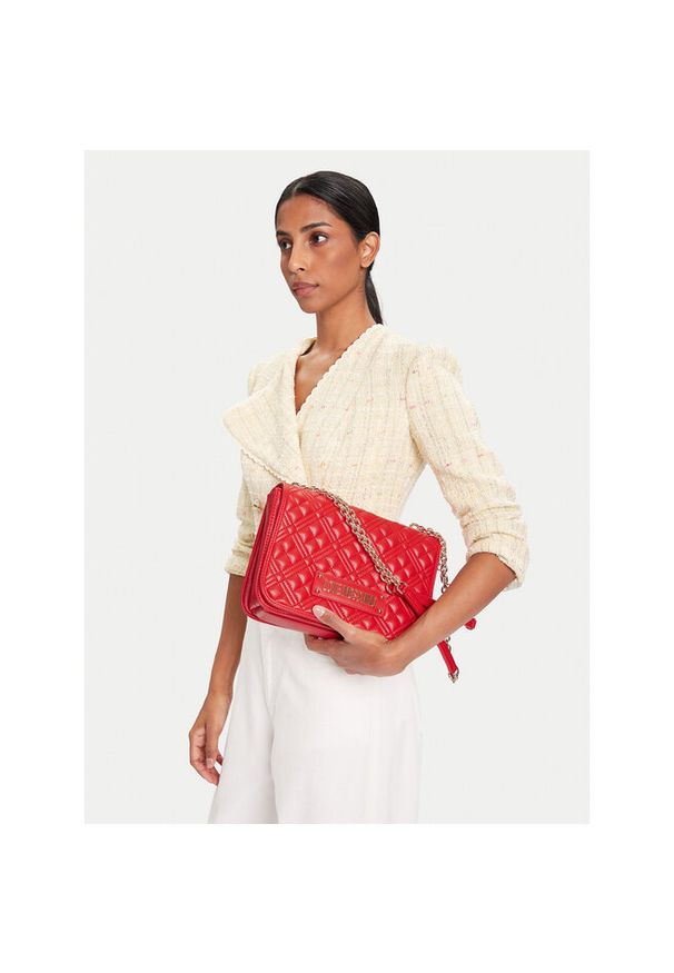 Love Moschino - Torebka LOVE MOSCHINO. Kolor: czerwony