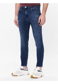 BOSS - Boss Jeansy 50480770 Niebieski Skinny Fit. Kolor: niebieski