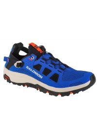 salomon - Buty Salomon Techamphibian 5 472069 niebieskie. Kolor: niebieski. Szerokość cholewki: normalna. Sezon: lato. Sport: wspinaczka