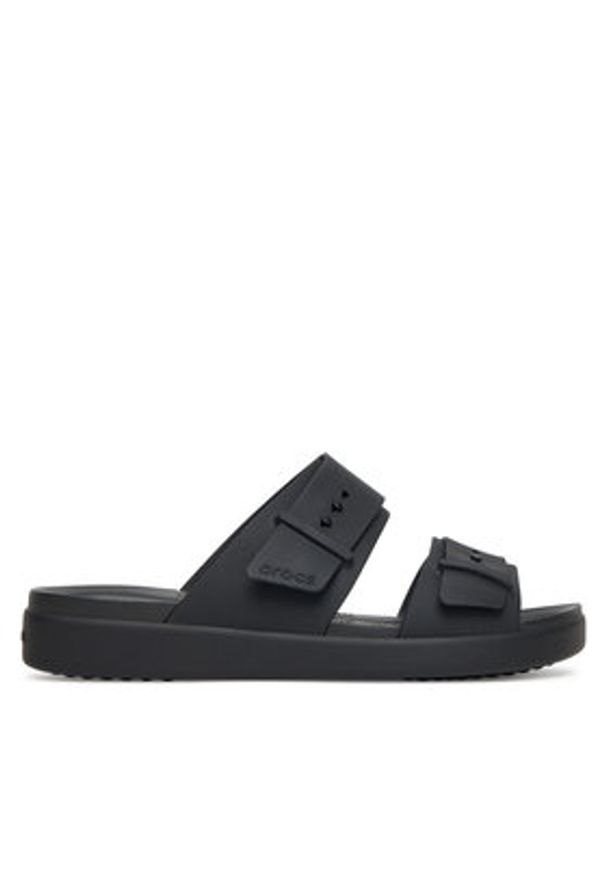 Crocs Klapki Brooklyn Buckle Low Low 211215 Czarny. Kolor: czarny