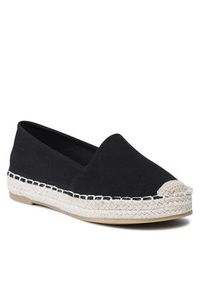 Jenny Fairy Espadryle WSS990-106 Czarny. Kolor: czarny. Materiał: materiał #9