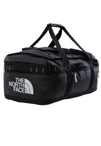 Torba The North Face Base Camp Voyager 62L 0A52S353R1 - czarna. Kolor: czarny. Materiał: nylon. Wzór: paski #1