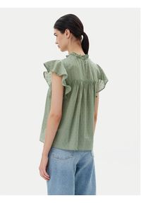 only - ONLY Bluzka Katti 15337637 Zielony Regular Fit. Kolor: zielony. Materiał: bawełna #5